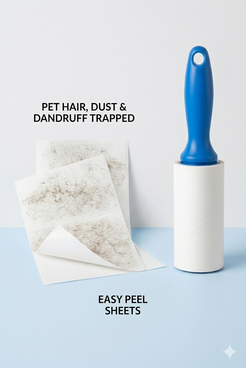 Lint Roller - Dust & Hair Remover