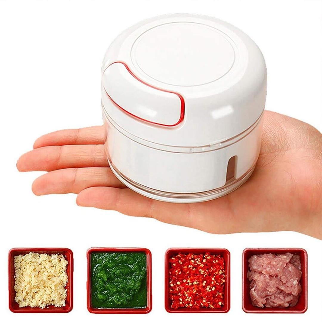 Manual Food Chopper Stainless Steel