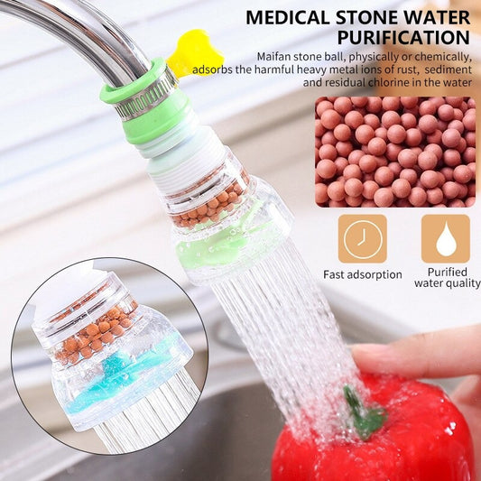 Faucet Extenders Kitchen Faucet Extender 360 Degree Adjustable Water Tap Extension Filter