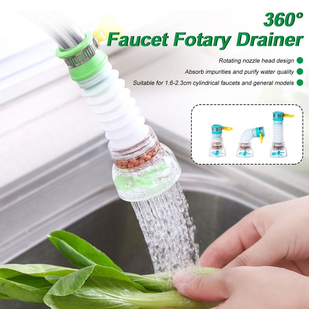 Faucet Extenders Kitchen Faucet Extender 360 Degree Adjustable Water Tap Extension Filter