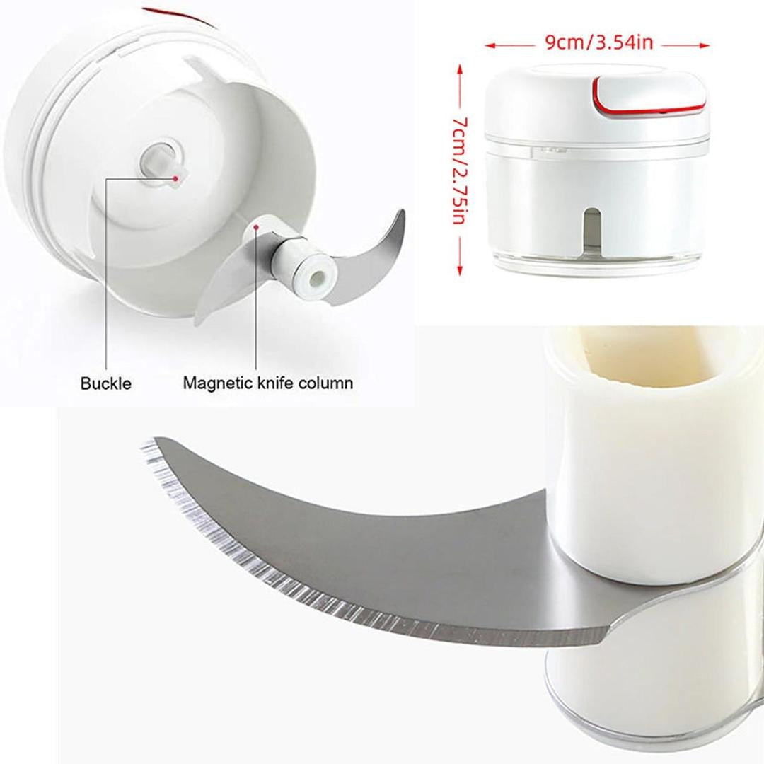 Manual Food Chopper Stainless Steel