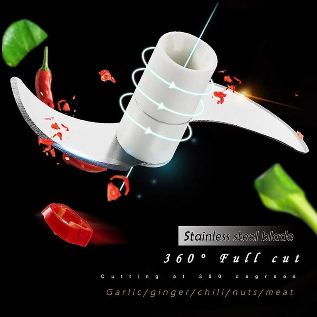 Manual Food Chopper Stainless Steel